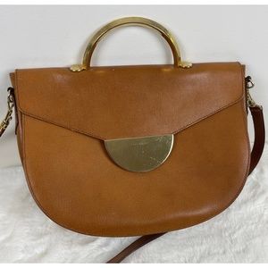 Coccinelle Brown/Gold Handbag